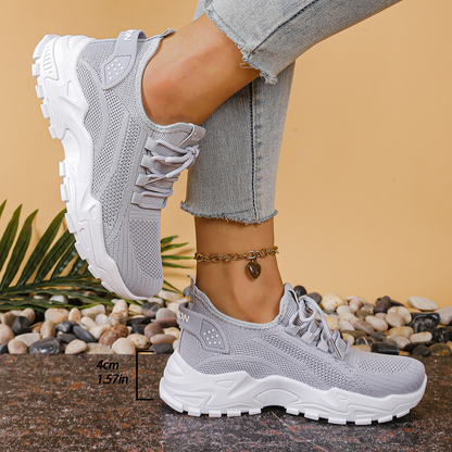 Calantha | Beige Orthopedic Sneakers