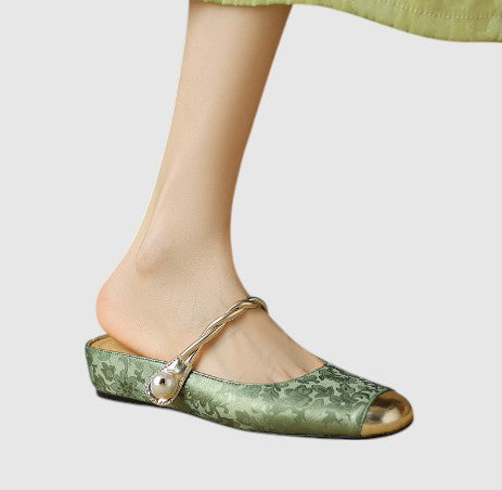 Lumina | Green Luxury Orthopedic Sandals