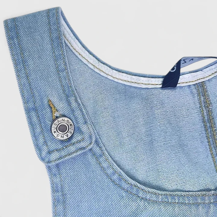 Calantha | Denim Elegant Midi Dress