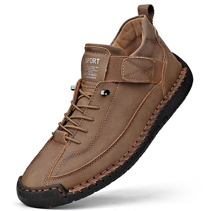 Kaida | Beige Suede Orthopedic Sneakers