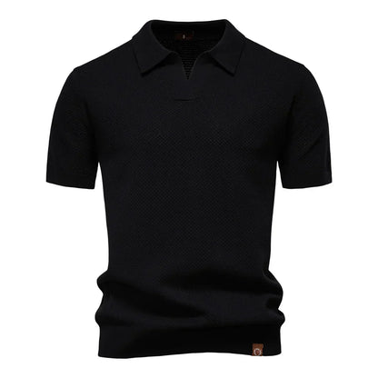 Beckett | Men's Short Sleeve Classic Polo Shirt in Light Grey