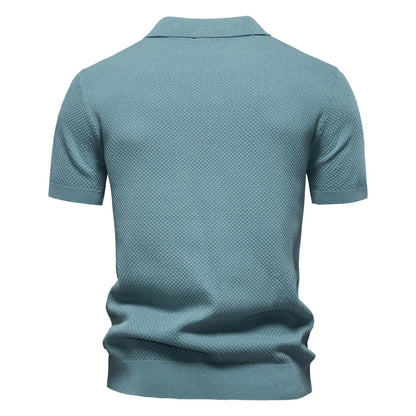 Beckett | Men's Short Sleeve Classic Polo Shirt in Light Grey
