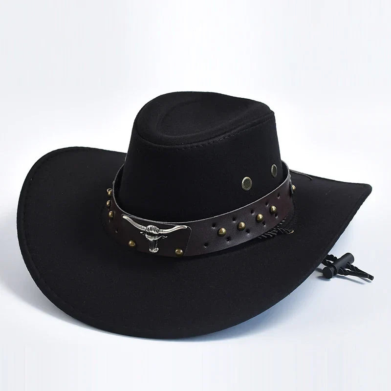 Beckett | Men's Wide Brim Brown Western Cowboy Hat