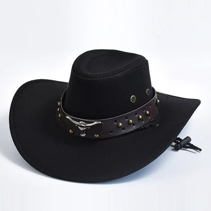 Beckett | Men's Wide Brim Brown Western Cowboy Hat