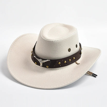 Beckett | Men's Wide Brim Brown Western Cowboy Hat