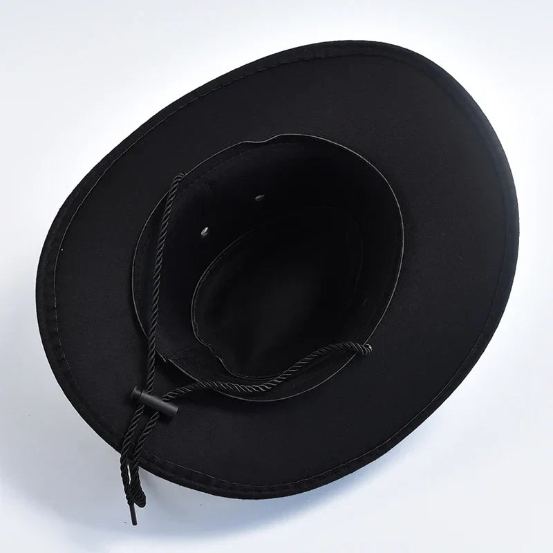 Beckett | Men's Wide Brim Brown Western Cowboy Hat