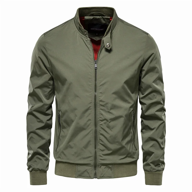 Astrid | Women's Black Zip Up Bomber Jacket in Lightweight Material - Sleek Design