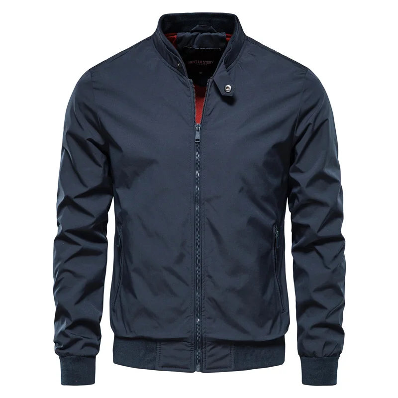 Astrid | Women's Black Zip Up Bomber Jacket in Lightweight Material - Sleek Design