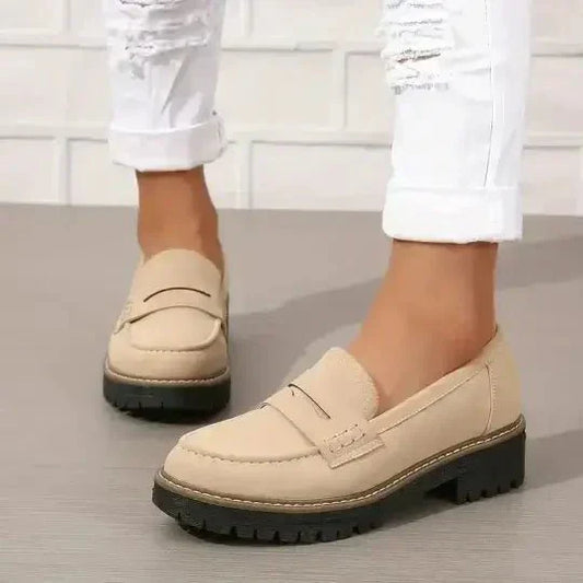 Calista | Beige Comfortable Women Shoes