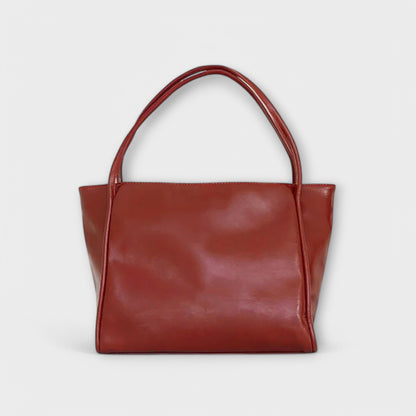 Astrid | Women’s Classic Black Leather Everyday Carry Handbag Style