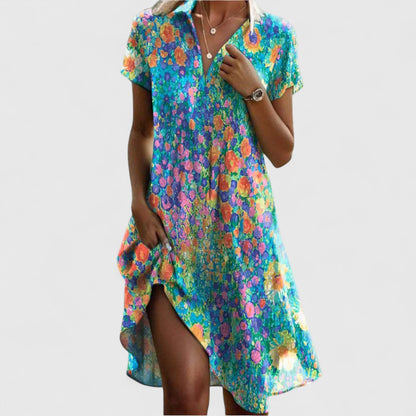 Calista | Royal Blue Glamorous Dress