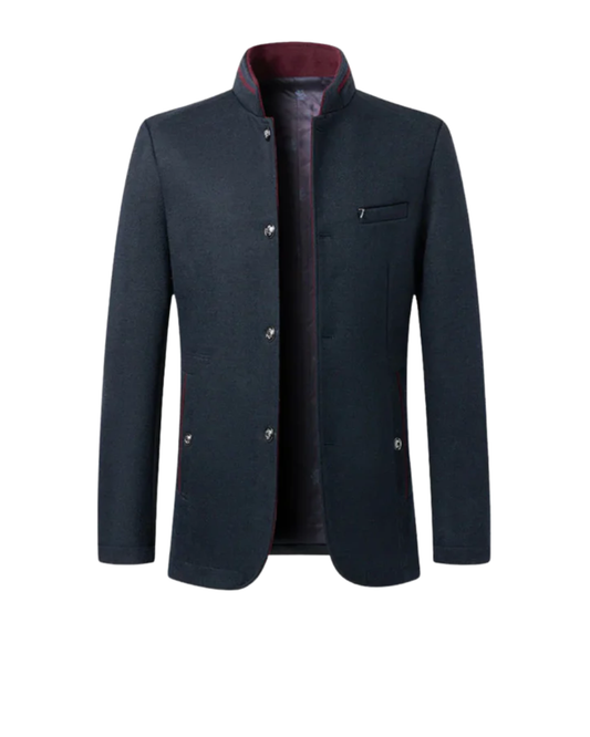 Kaiser | Navy Elegant Tailored Blazer