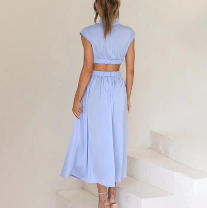 Emerald Green Women's Effortless Style Dress