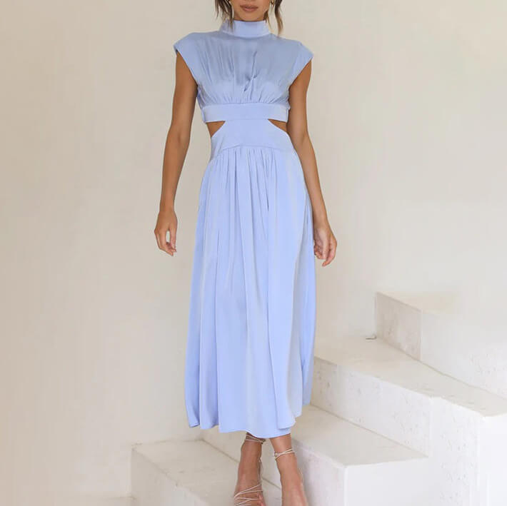 Emerald Green Women's Effortless Style Dress