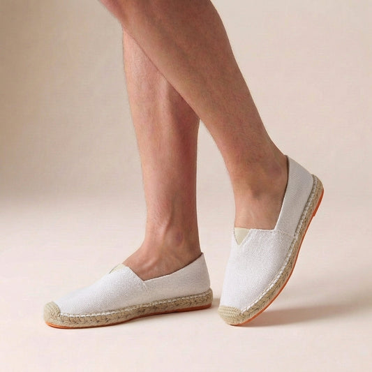 Aurelia | Women's Orthopedic Jute Sole Slip-On Espadrilles in Cream